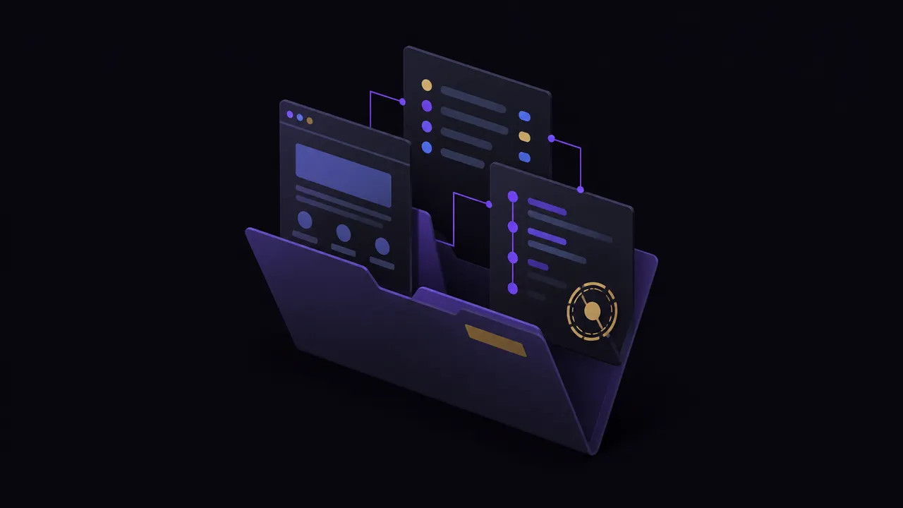 Case folder holding a page capture, timeline of redirects and a verification seal