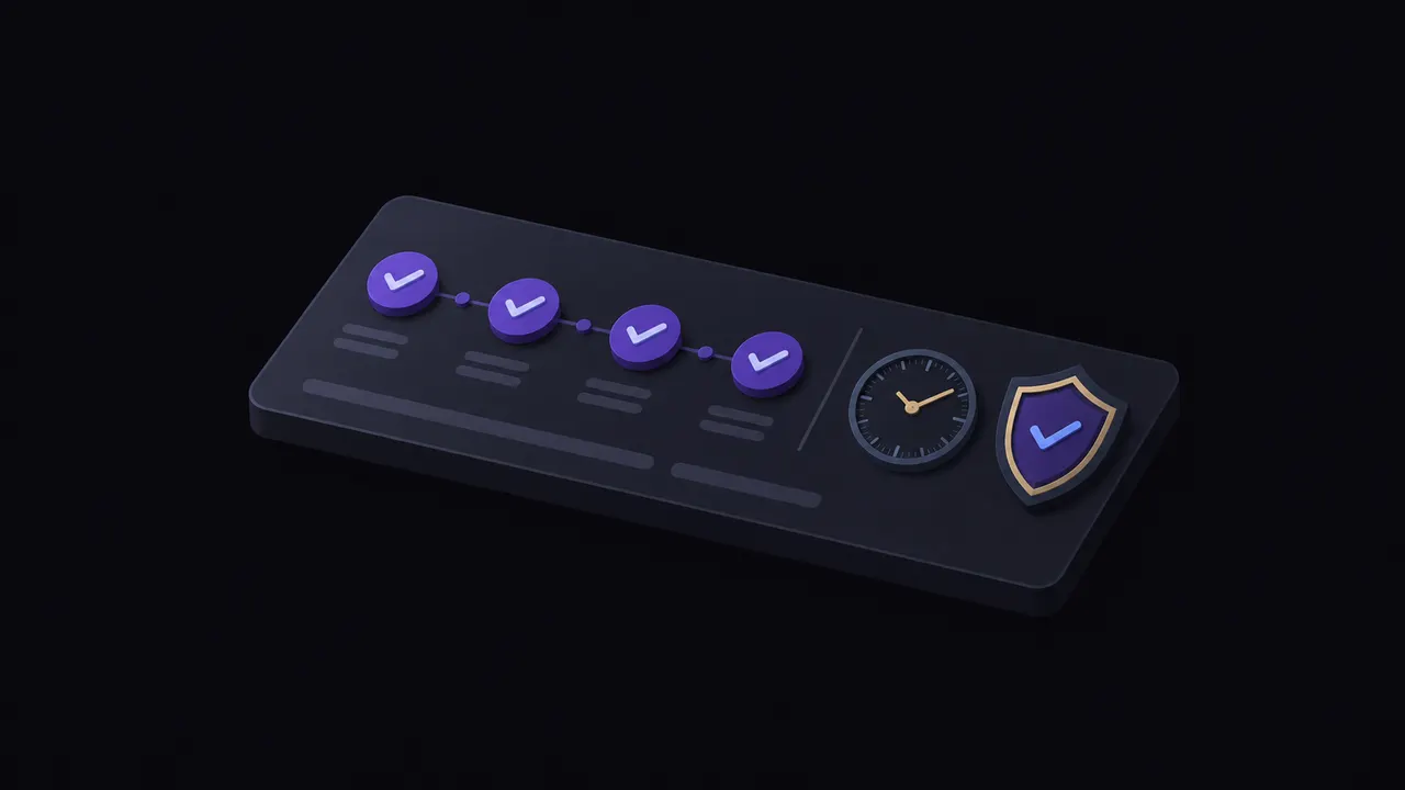 Verified removal steps with a timer and a shield confirming the outcome